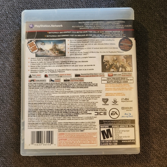 Battlefield: Bad Company 2 - Ultimate Edition (Sony PlayStation 3) video game - Picture 2 of 3